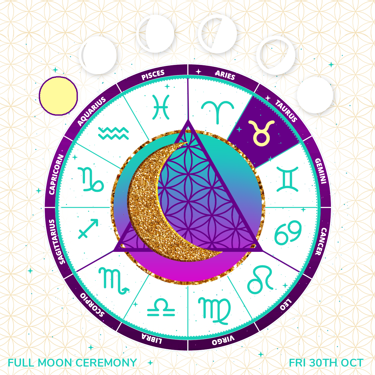 Read more about the article Full Moon Ceremony 30th October